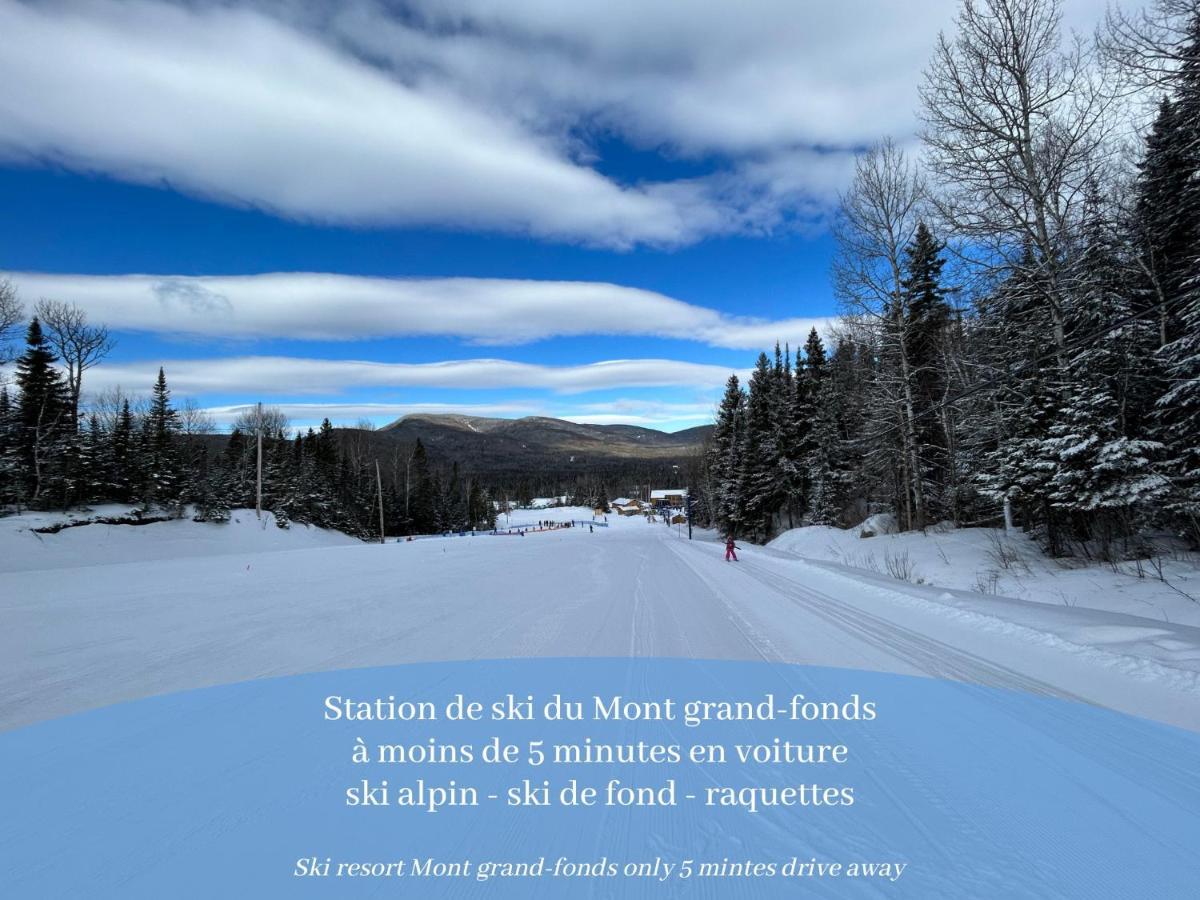 WOODY - Chalets de Moh La Malbaie Extérieur photo